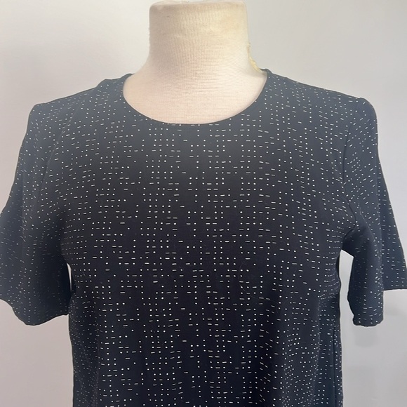 Eileen Fisher Short Sleeve Top Tencel Lyocell - Picture 3 of 11